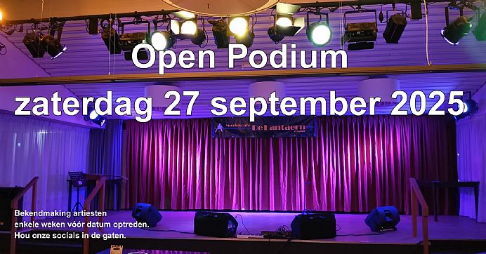 Zevenaar : Open Podium in De Lantaern - De Liemers - evenementen bezoeken en beleven! - in De Liemers .nl Zevenaar : Open Podium in De Lantaern - De Liemers - evenementen bezoeken en beleven! - in De Liemers .nl