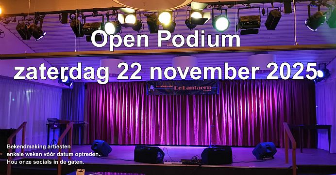 Zevenaar : Open Podium in De Lantaern - De Liemers - evenementen bezoeken en beleven! - in De Liemers .nl Zevenaar : Open Podium in De Lantaern - De Liemers - evenementen bezoeken en beleven! - in De Liemers .nl